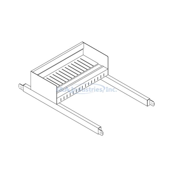 FEEDER RACK, 22″ QUAD – U.S. Standard Industrial Workbenches, Safe ...